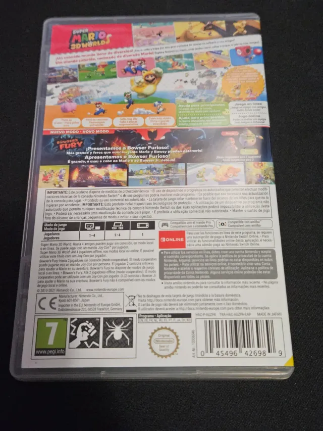 Super Mario 3D World + Bowser's Fury Switch