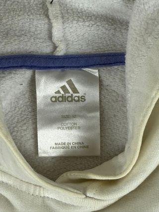 Felpa Adidas vintage logo ricamato XS