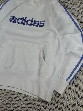 Felpa Adidas vintage logo ricamato XS
