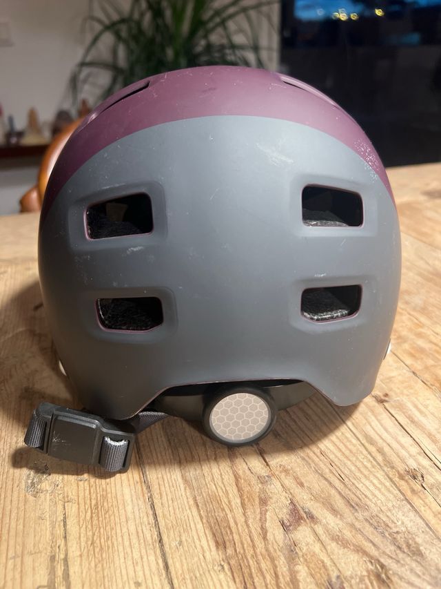 Casco Oxelo Viola