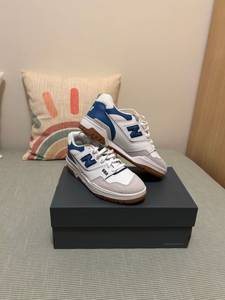 New Balance 550 Bambas Azul y Blanco