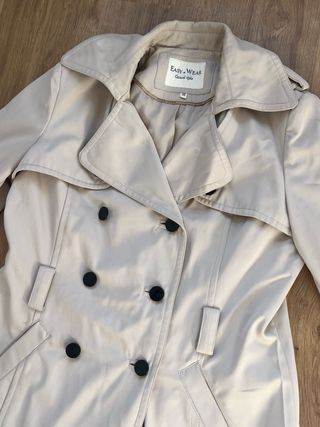 Gabardina Beige Mujer Easy Wear