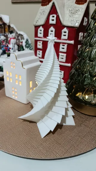 Árbol de Navidad Blanco Decorativo