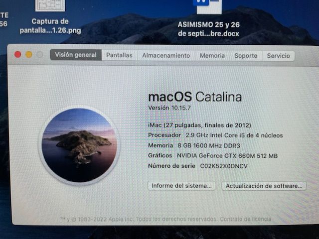 iMac 27 2012
