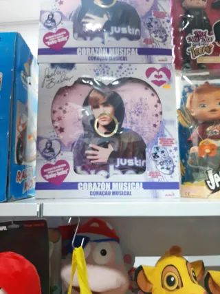 Justin Bieber Corazón Musical Caja