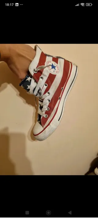 Converse All Star Bandera EEUU Talla 38