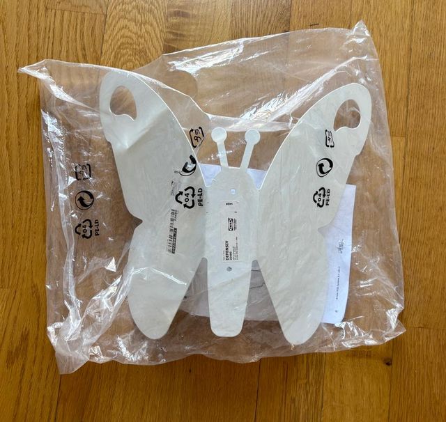 Mariposas decoración metal IKEA