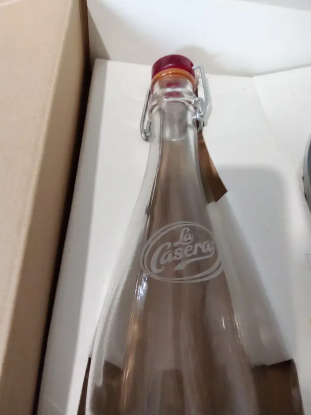 Set La Casera Bottiglia e 2 Bicchieri
