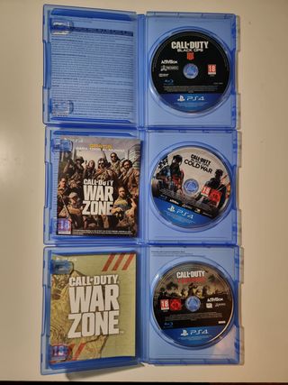 Lote 3 Juegos Call of Duty PS4