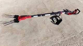 Vareadora de olivas eléctrica