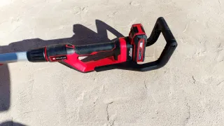 Vareadora de olivas eléctrica