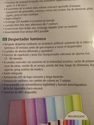 Medisana WL 450 Lichtwecker Wake-up light