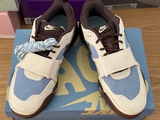 Nike Zoom Field Jaxx Travis Scott Azul/Marrón