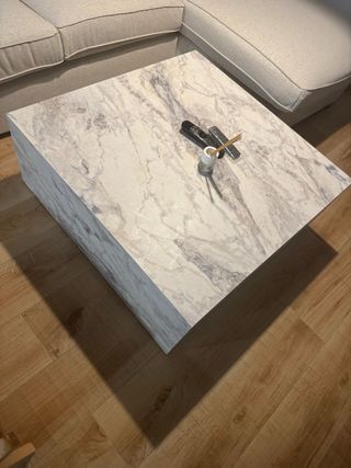 Tavolo da centro effetto marmo Kalune Design