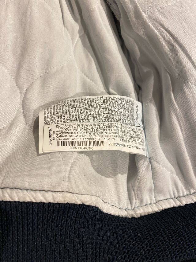 Chaqueta Zara vaquera niño, talla: 13-14