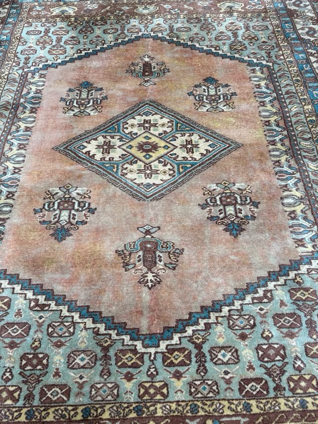 Tappeto Turco Annodato a Mano in Lana