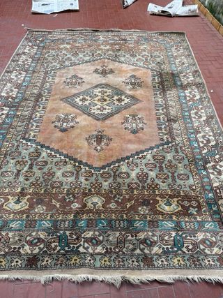 Tappeto Turco Annodato a Mano in Lana