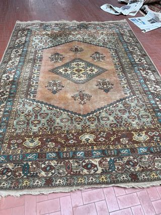 Tappeto Turco Annodato a Mano in Lana