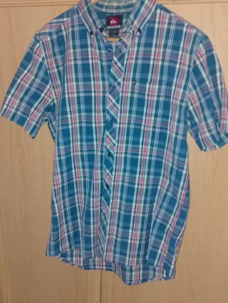 Camisa Quiksilver cuadros talla XS