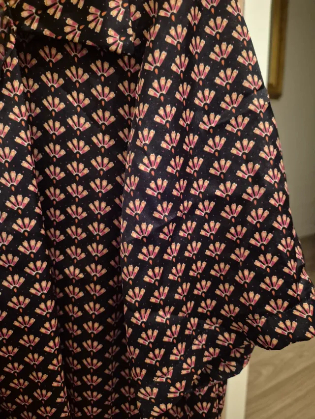 Blusa MADRILENA fantasia floreale