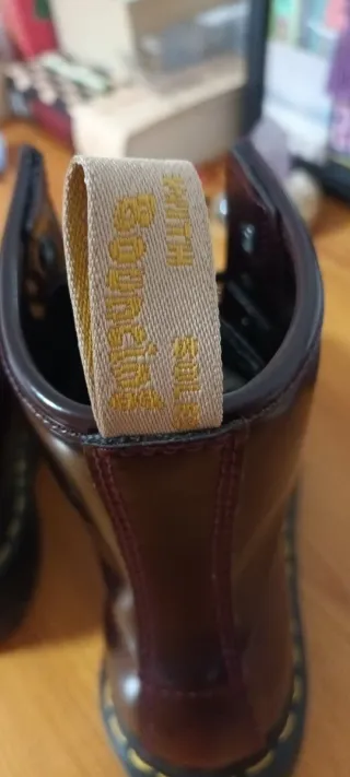 Botas Dr. Martens Rojas Veganas