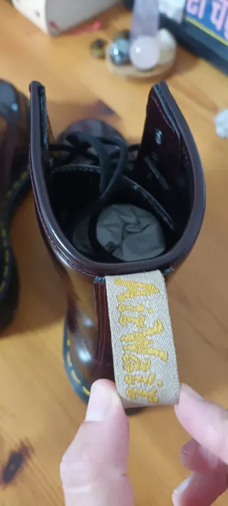 Botas Dr. Martens Rojas Veganas