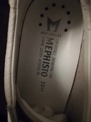 Mephisto Chris Perf Oregon 1330 Bianco n° 39 donna