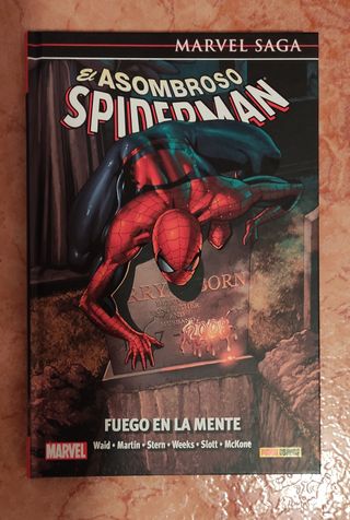ASOMBROSO SPIDERMAN SAGA #19: FUEGO EN LA MENTE