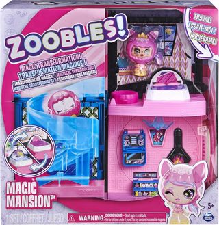Zoobles Magic Mansion Playset Transformable