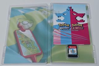 Pokemon Espada Switch + Caja metálica + Manual