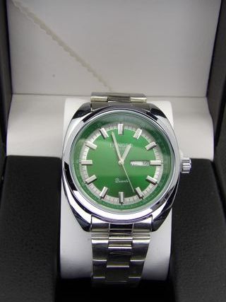 Orologio Uomo 45 mm Acciaio – Stile Vintage