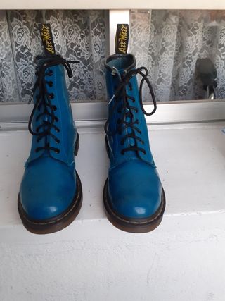 Botas Dr. Martens Azules Talla 40