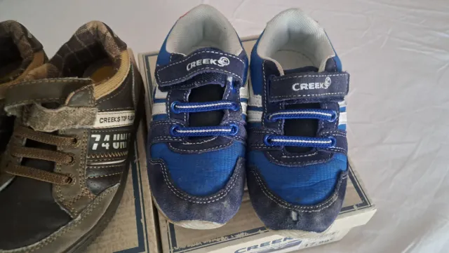 Lote 3 pares zapatillas niño Talla 27