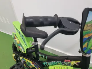 Bicicleta infantil dinosaurios 14 pulgadas