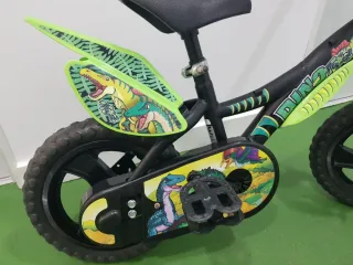 Bicicleta infantil dinosaurios 14 pulgadas