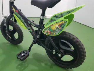 Bicicleta infantil dinosaurios 14 pulgadas