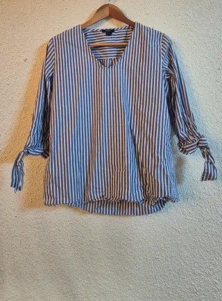 Camiseta Rayas Manga Francesa