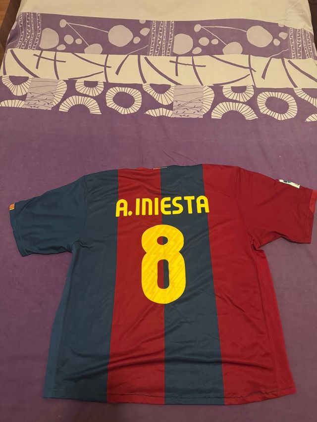 Camiseta FC Barcelona Iniesta 8 Original
