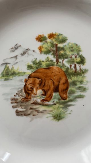 Vajilla Pontesa Animales Bosque