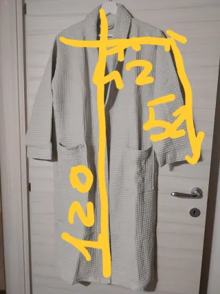 Accappatoio Terrilyfe Nido d'Ape Taglia M