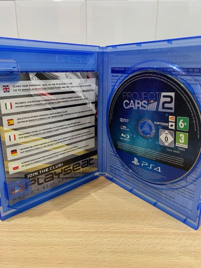 Project Cars 2 PS4