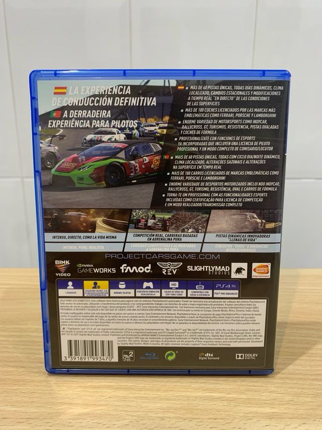 Project Cars 2 PS4