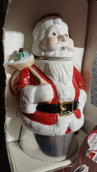 Moka caffettiera Babbo Natale Mokart