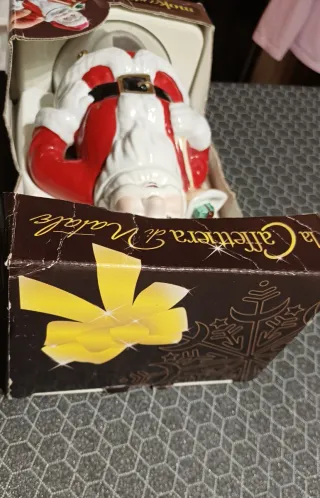 Moka caffettiera Babbo Natale Mokart