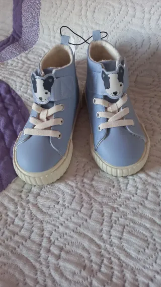 Botas H&M Azuis T.24 Novas