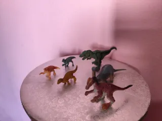 Lote dinosaurios de juguete