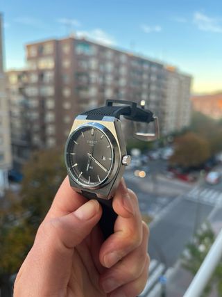 Reloj estilo PRX – diseño moderno – acero y correa