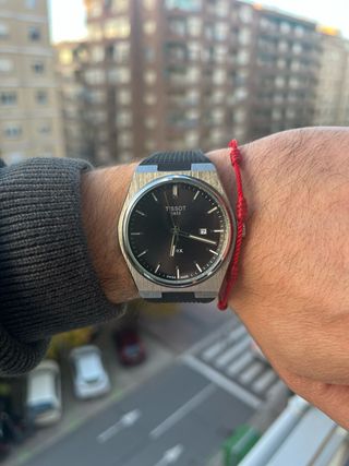 Reloj estilo PRX – diseño moderno – acero y correa