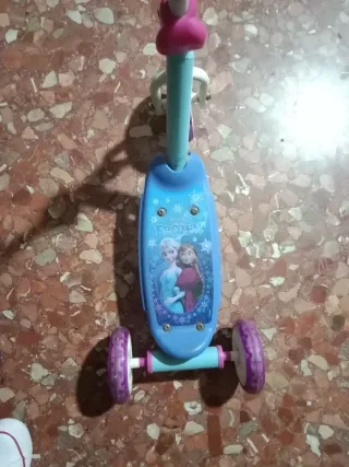 Patinete infantil Frozen 3 ruedas