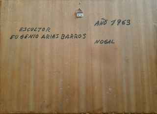 Talla madera Venus del Espejo de Velázquez 1963